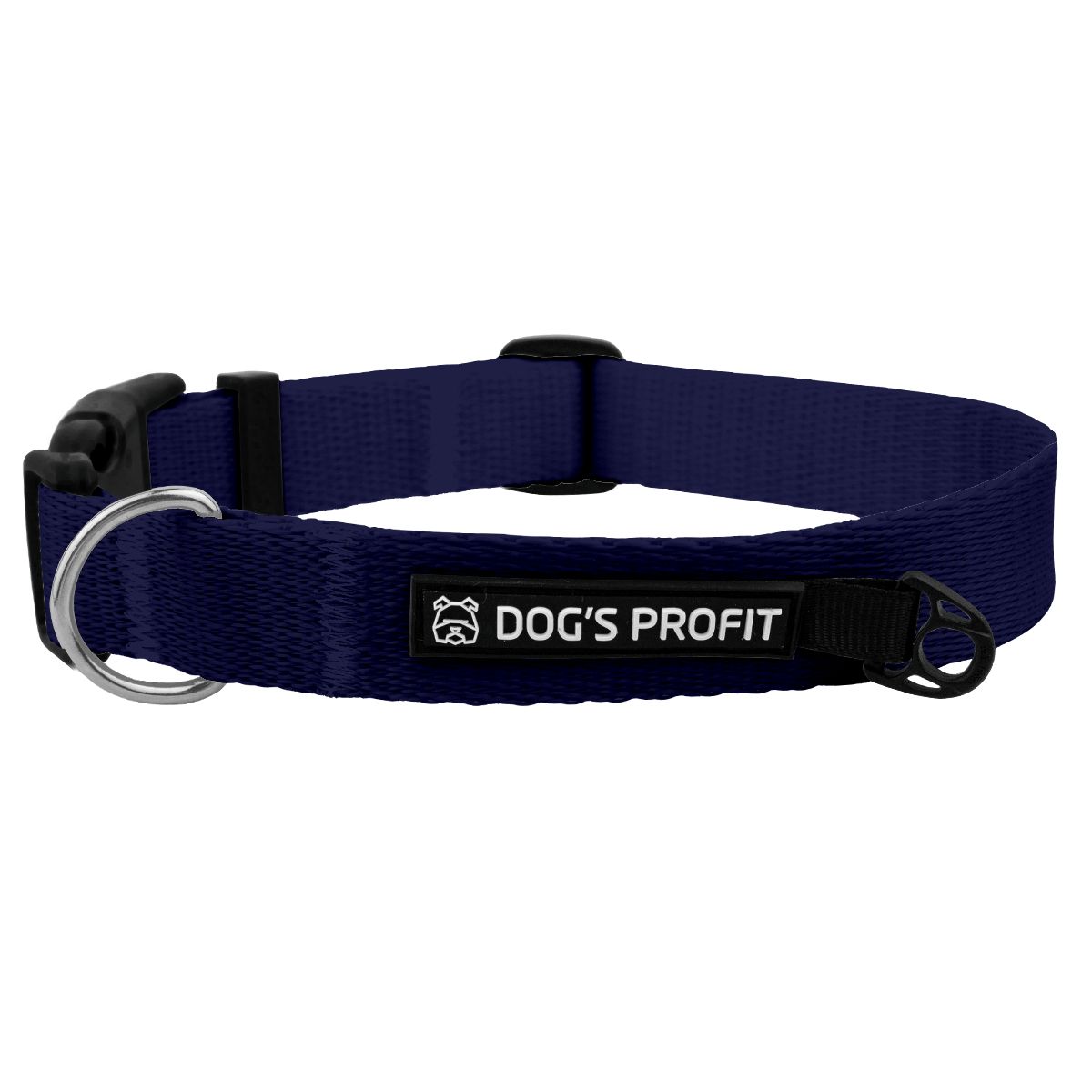 Obroża z klamrą NIEBIESKA JAK NOCNE NIEBO