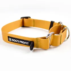 Obroża martingale CARAMEL