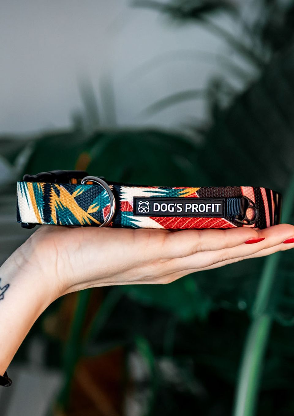 Obroża PALMS S | 20mm