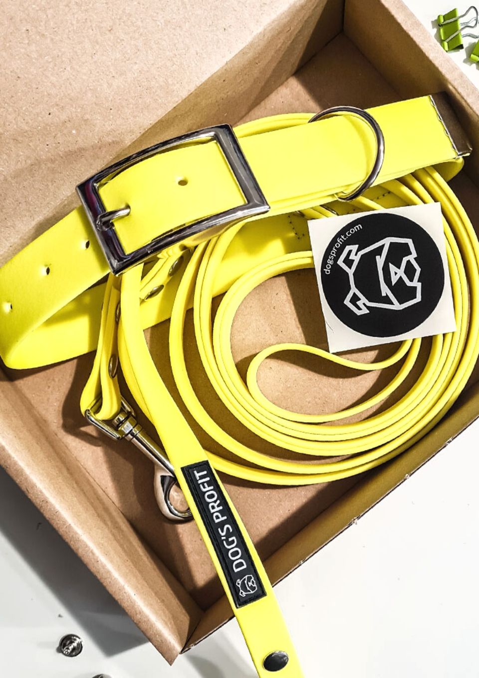 Smycz miejska ADVENTURE LEMON 150cm 16mm