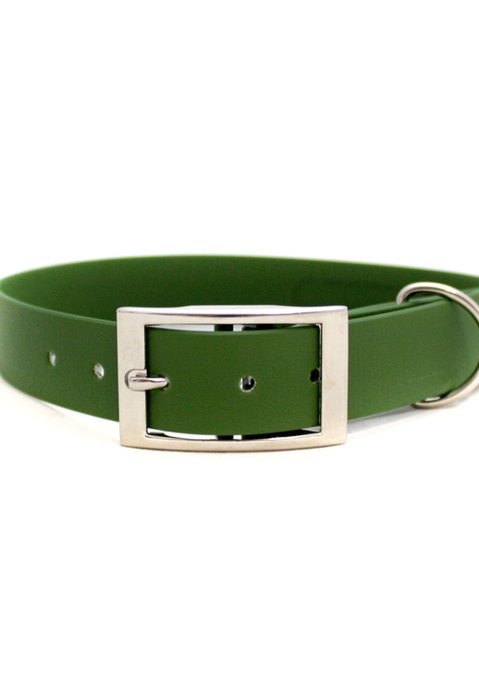 Obroża ze sprzączką ADVENTURE OLIVE