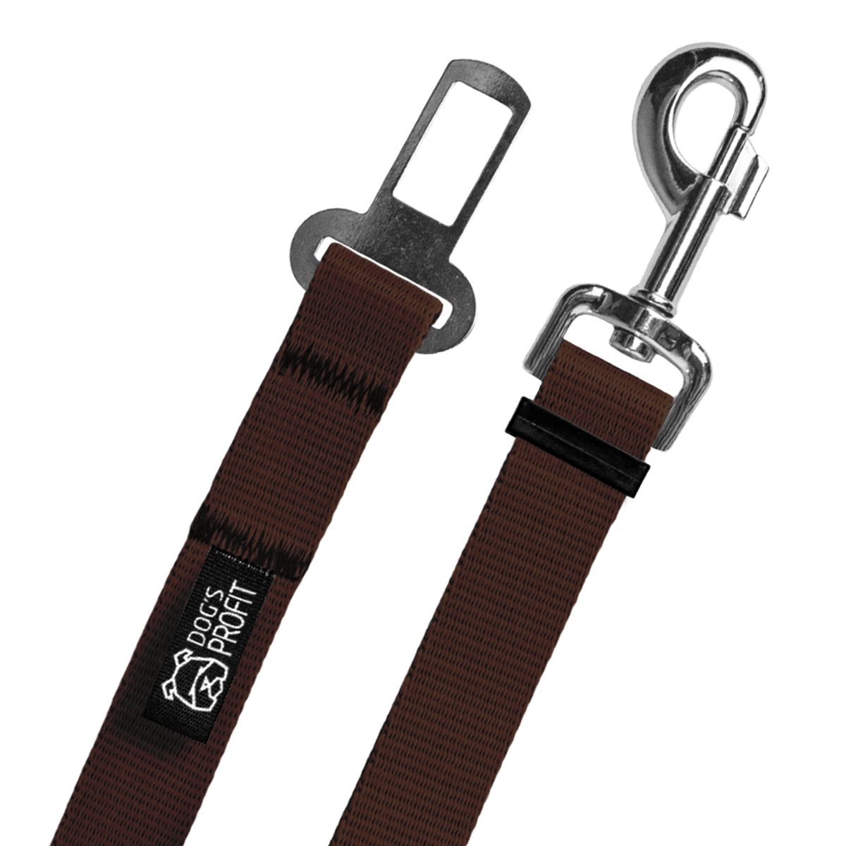 Pas do auta BRĄZOWY JAK MLECZNA CZEKOLADA