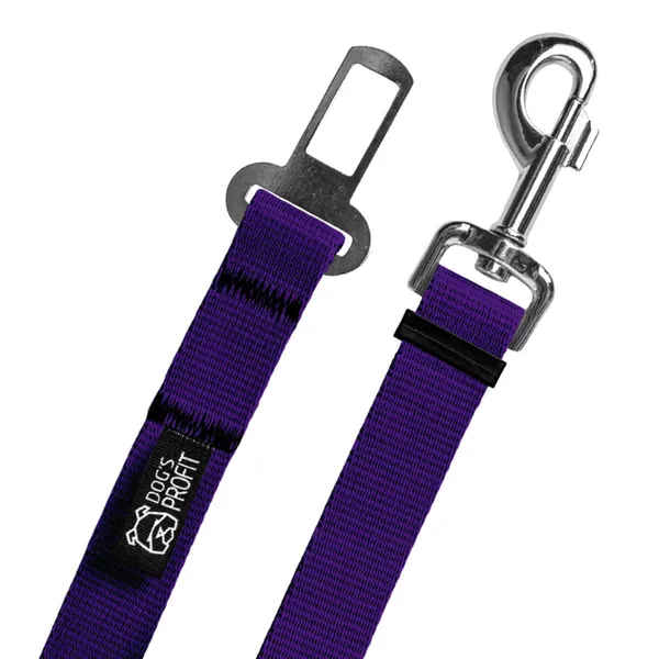 Pas do auta FIOLETOWY JAK JAGODZIANKI