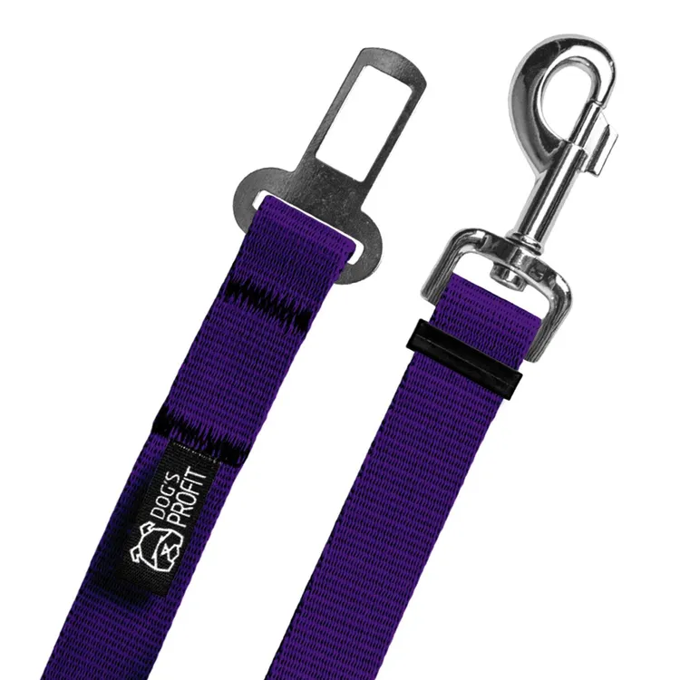 Pas do auta FIOLETOWY JAK JAGODZIANKI