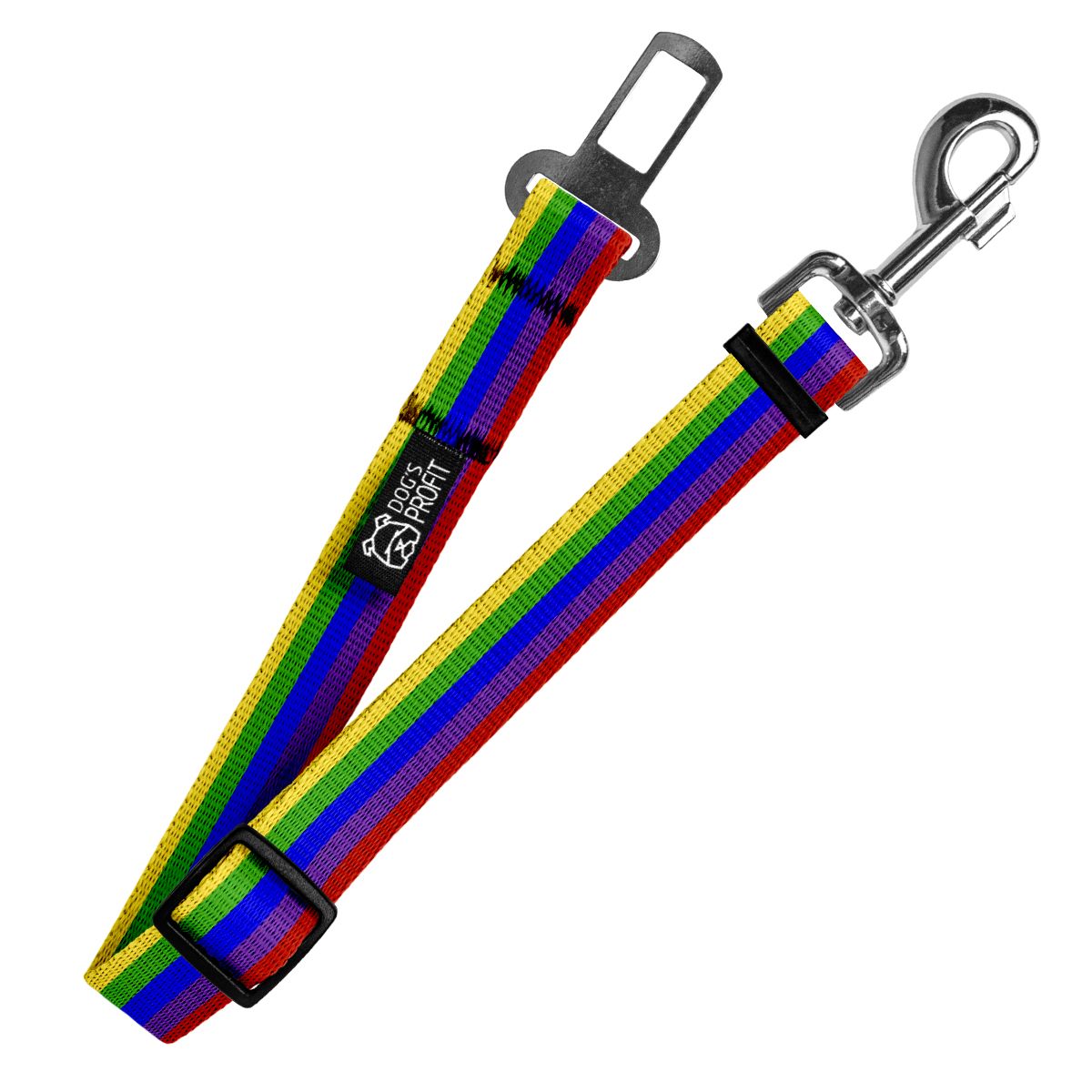 Pas do auta KOLOROWY JAK TĘCZA