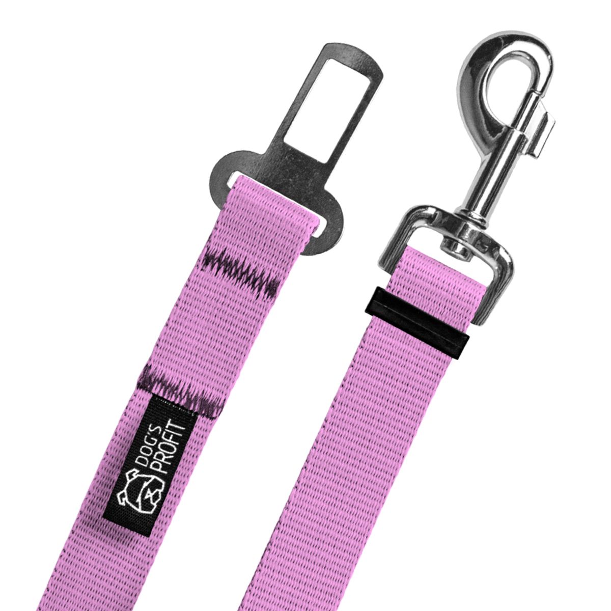 Pas do auta PUDROWORÓŻOWY JAK MAJTKI