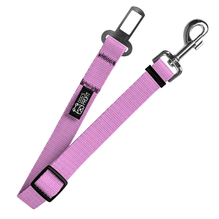 Pas do auta PUDROWORÓŻOWY JAK MAJTKI