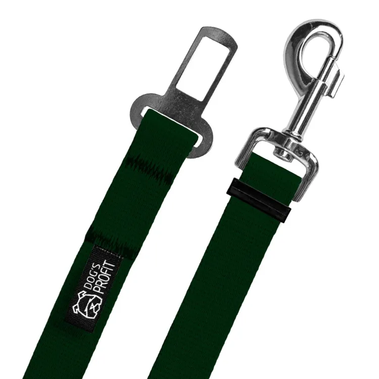 Pas do auta ZIELONY JAK BUTELKA