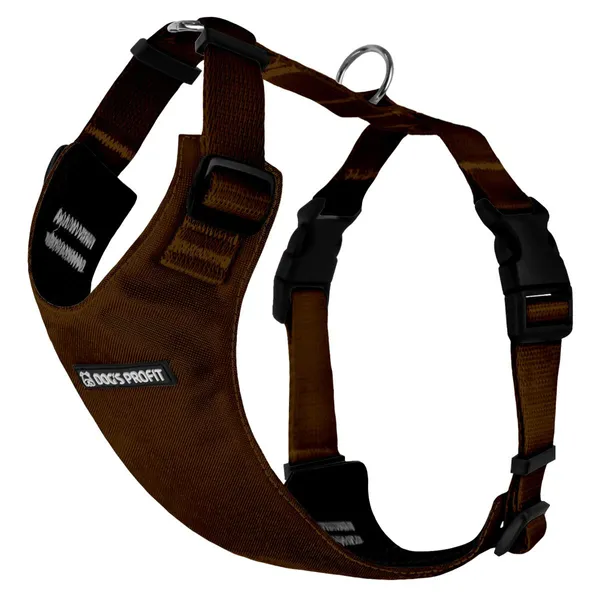 Szelki bezuciskowe BRĄZOWE JAK MLECZNA CZEKOLADA