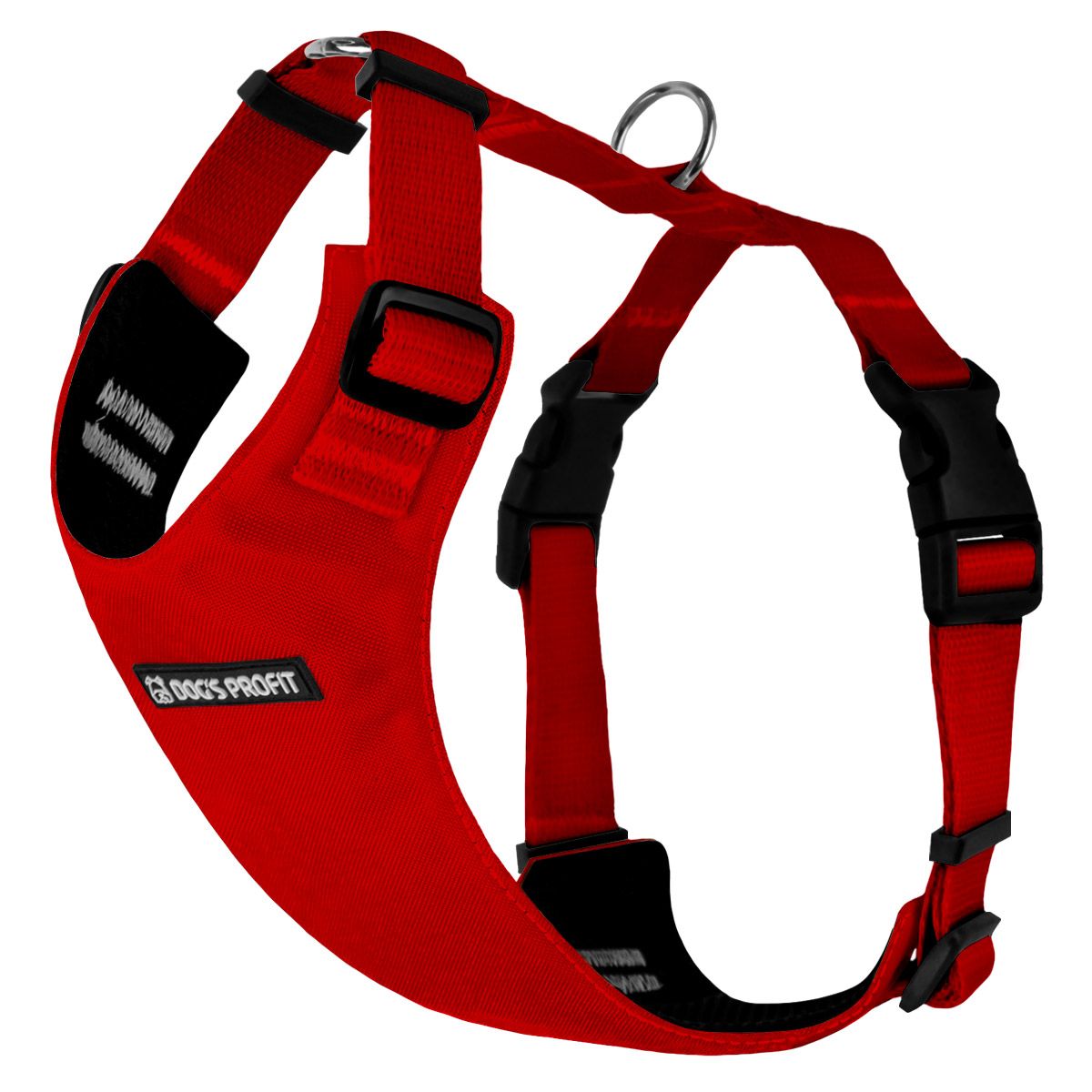 Szelki bezuciskowe CZERWONE JAK CEGŁA