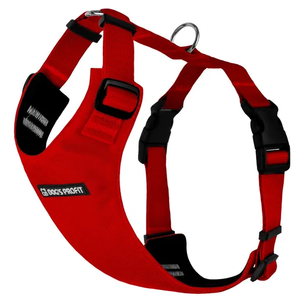 Szelki bezuciskowe CZERWONE JAK CEGŁA