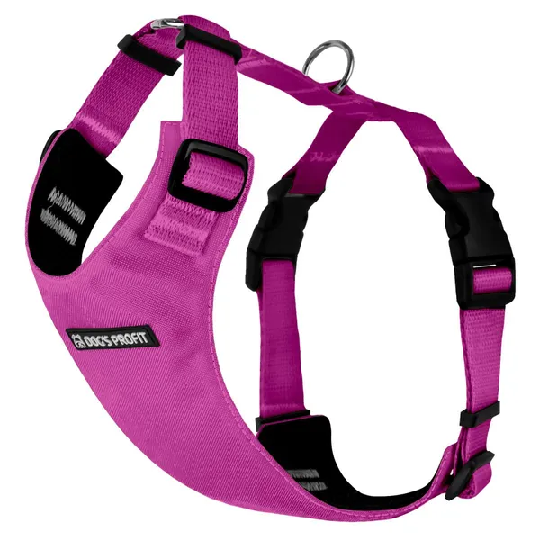 Szelki bezuciskowe RÓŻOWE JAK SIĘ PATRZY