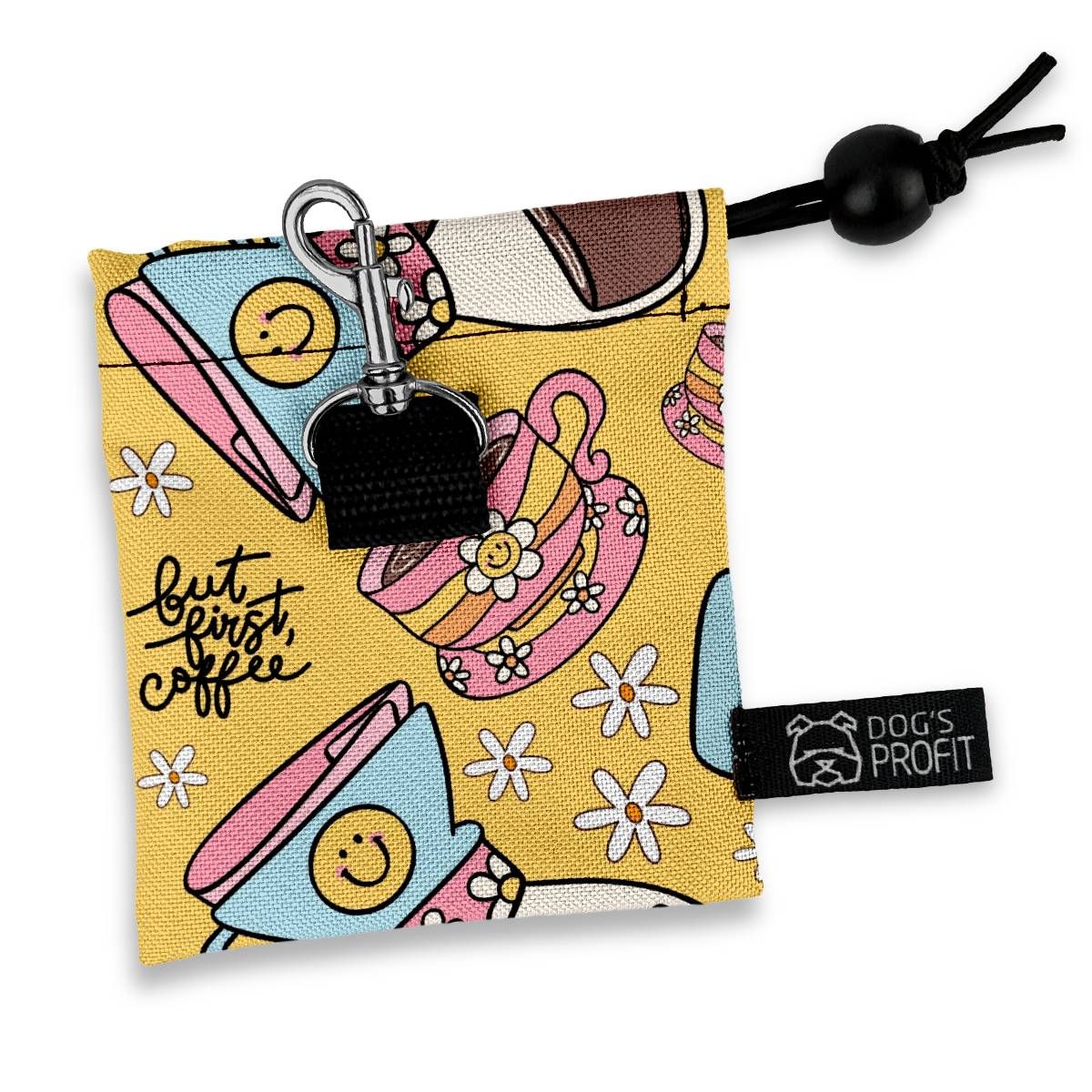 MINI saszetka na smaczki Ok, but first coffee