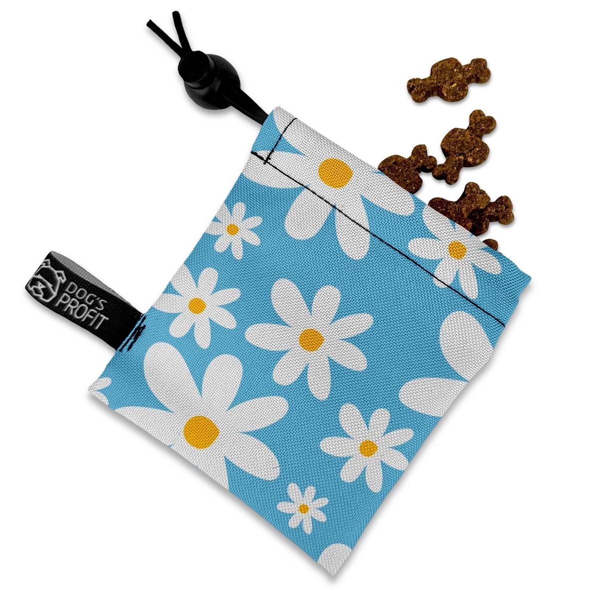 MINI saszetka na smaczki Daisy blue