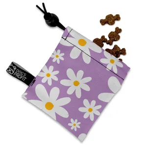 MINI saszetka na smaczki DAISY PURPLE