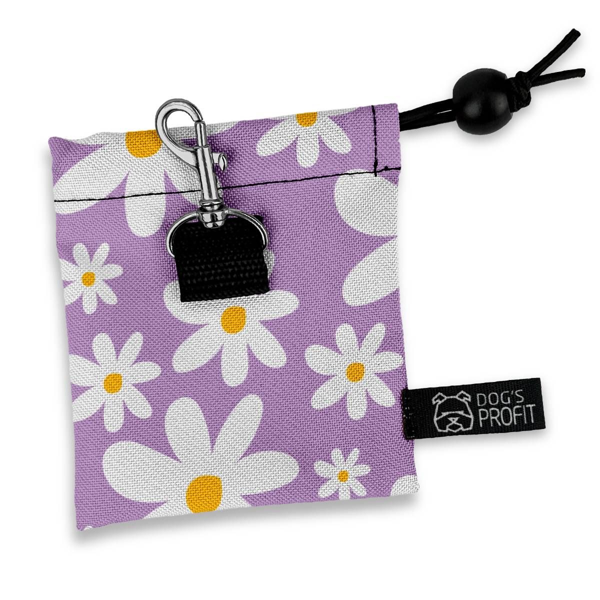 MINI saszetka na smaczki DAISY PURPLE