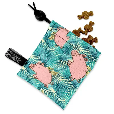 MINI saszetka na smaczki Jungle Pig