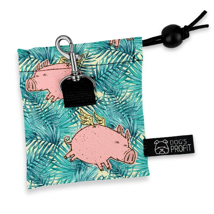 MINI saszetka na smaczki Jungle Pig