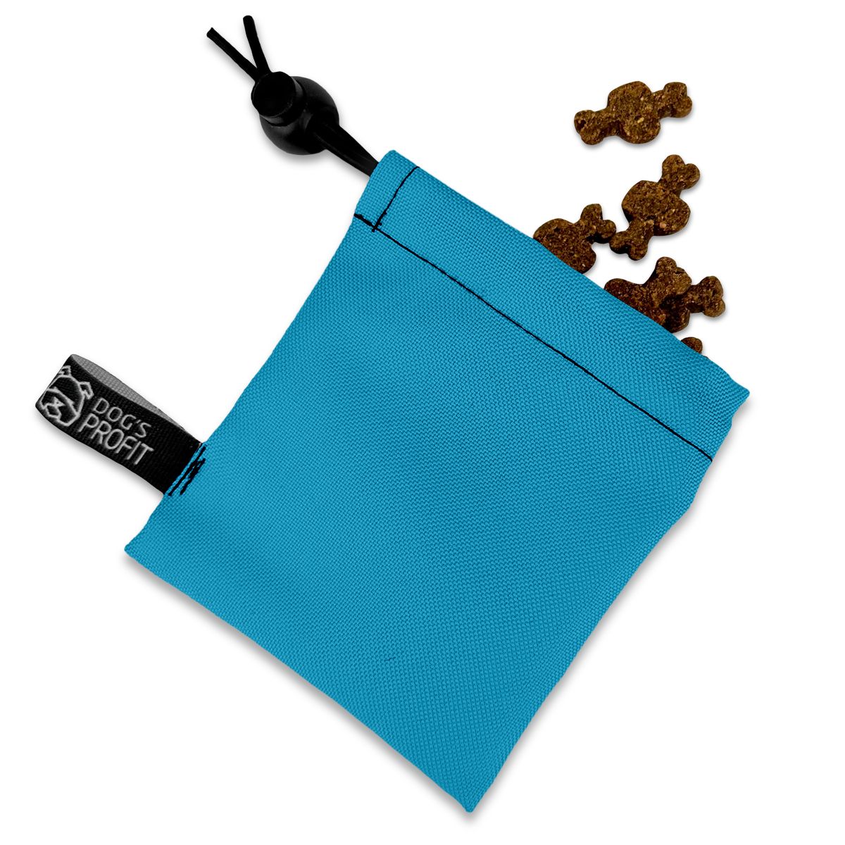 MINI saszetka na smaczki NIEBIESKA JAK NIEBO