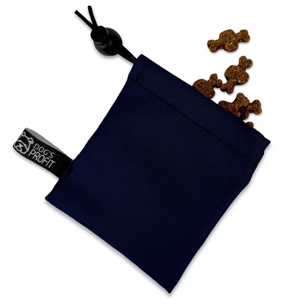 MINI saszetka na smaczki NIEBIESKA JAK NOCNE NIEBO