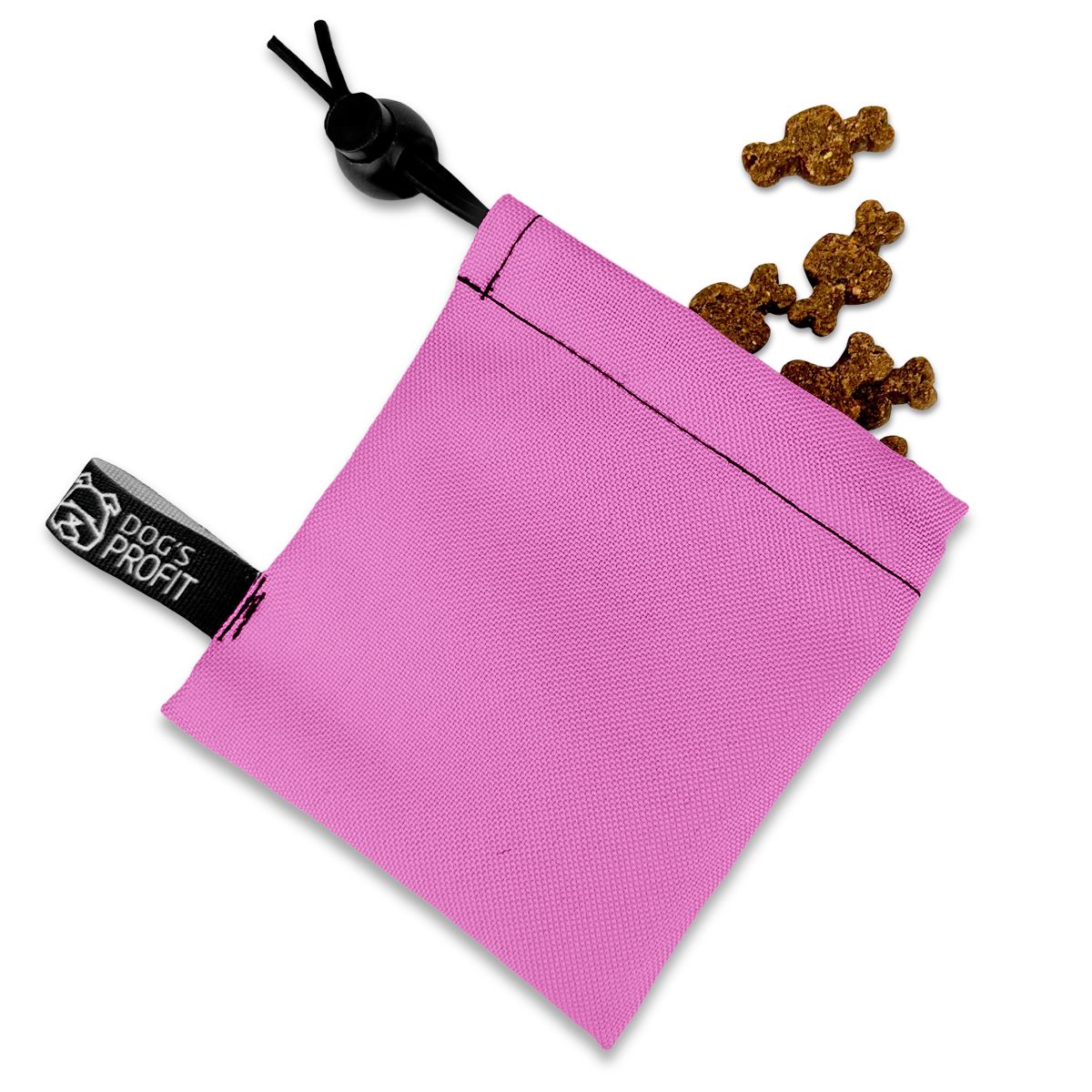 MINI saszetka na smaczki PUDROWO RÓŻOWA JAK MAJTKI