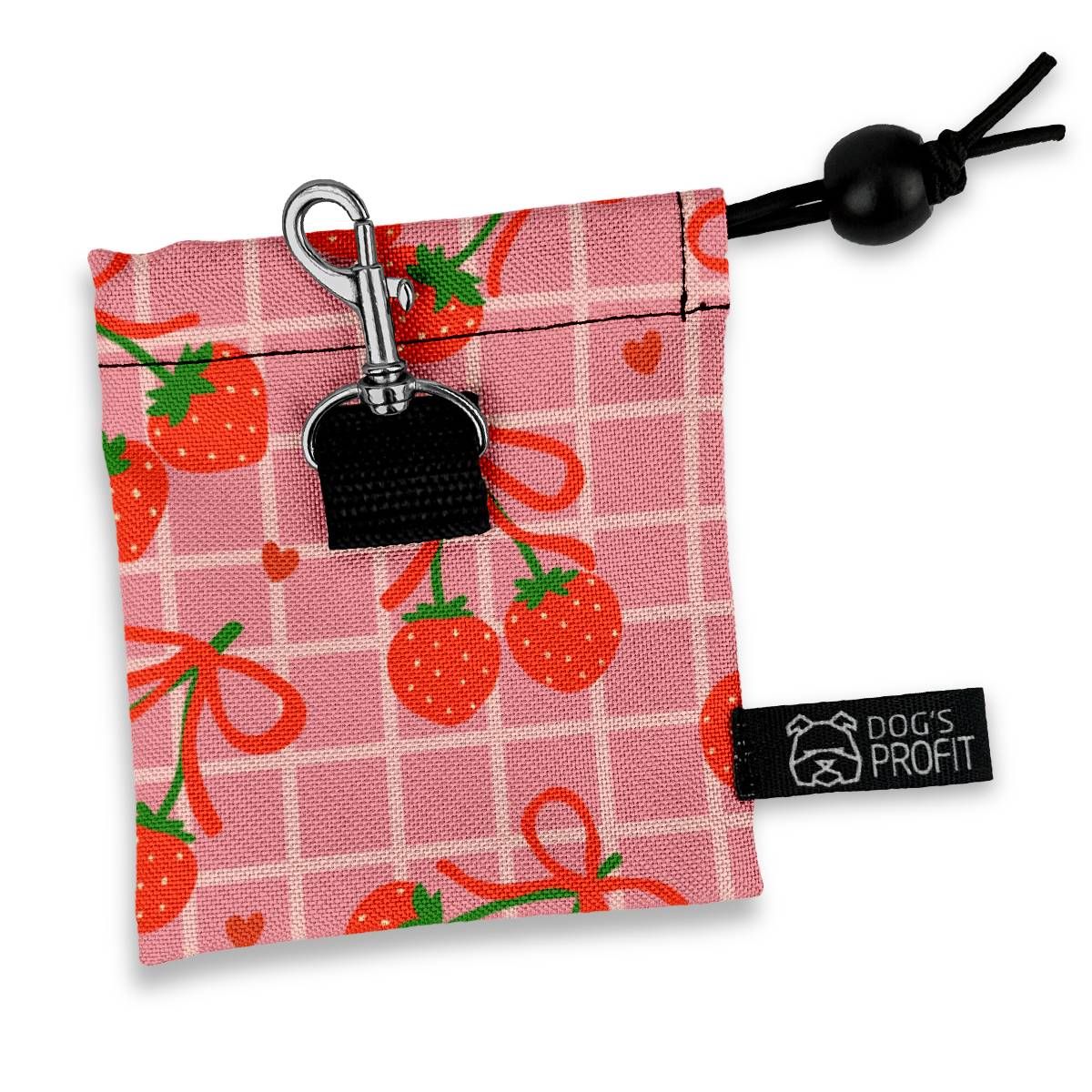 MINI saszetka na smaczki SŁODKA JAK TRUSKAWKI LATEM