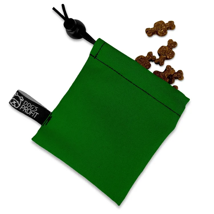 MINI saszetka na smaczki ZIELONA JAK MATCHA