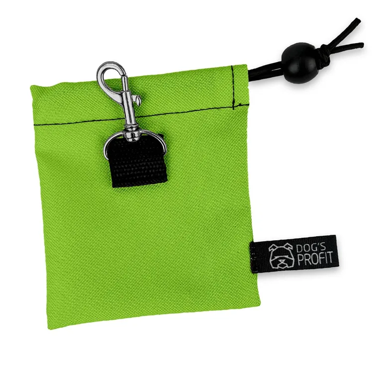 MINI saszetka na smaczki ZIELONA JAK TRAWA