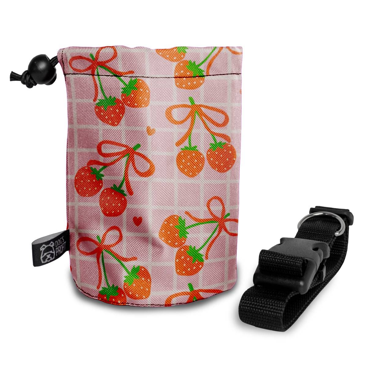 Saszetka na przysmaki Słodka jak truskawki  latem