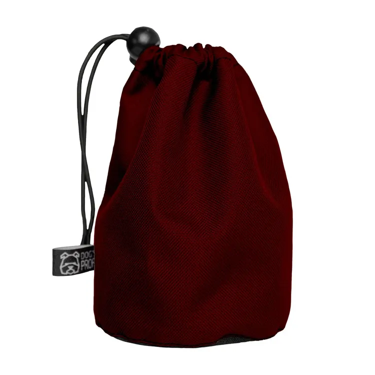 Saszetka na przysmaki BORDOWA JAK WINO