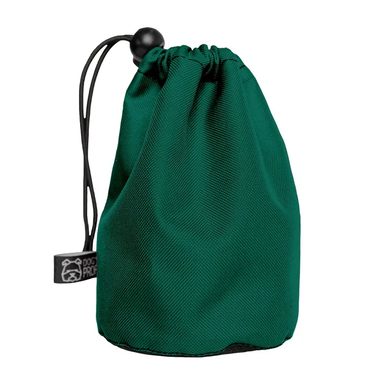 Saszetka na przysmaki ZIELONA JAK BUTELKA