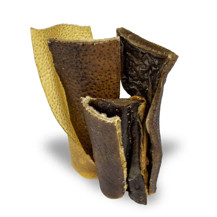 SKÓRA DZIKA suszony gryzak dla psa 100g