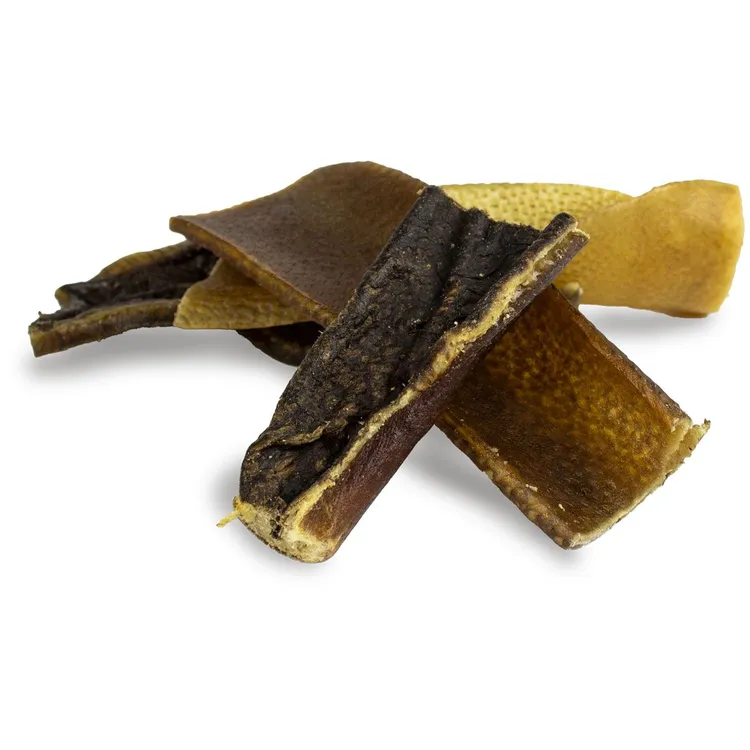 SKÓRA DZIKA suszony gryzak dla psa 100g