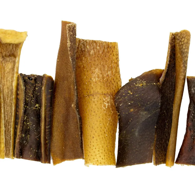 SKÓRA DZIKA suszony gryzak dla psa 100g