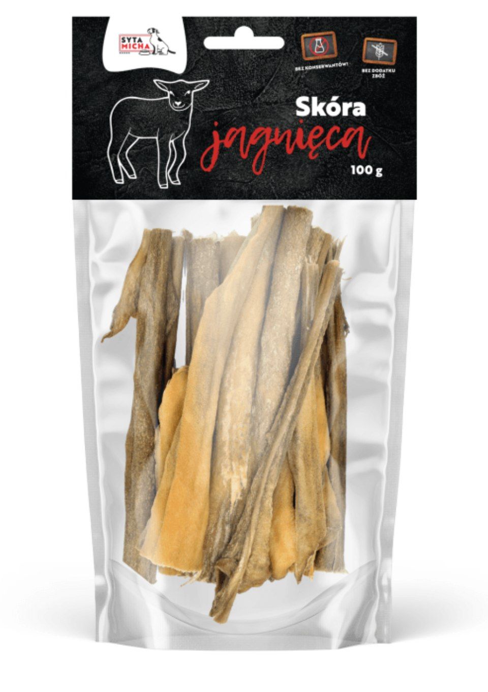 Syta Micha skóra JAGNIĘCA 100g