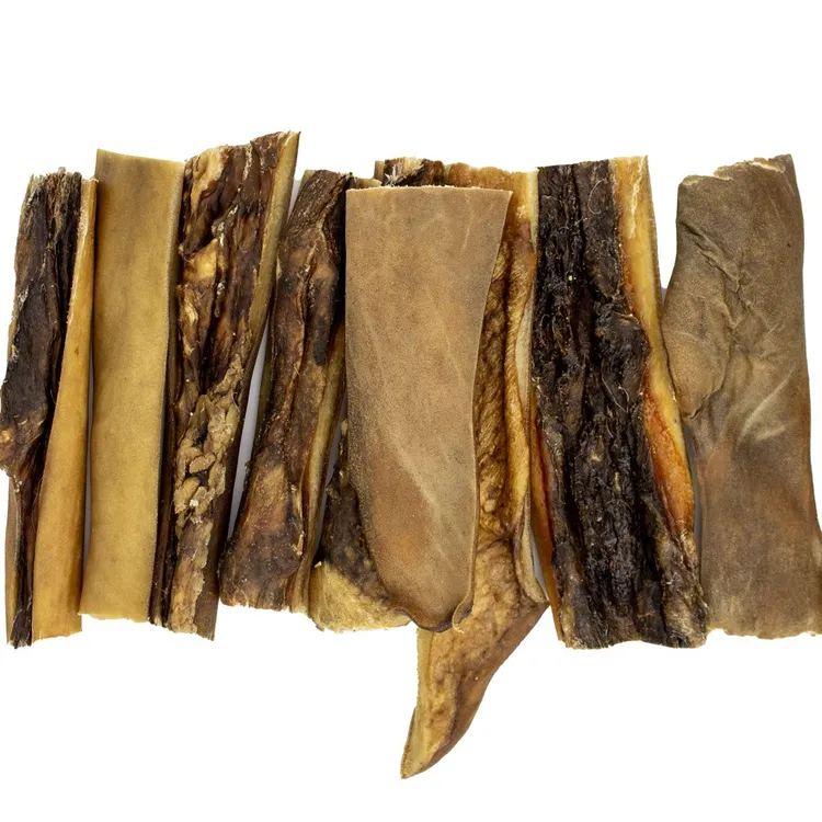 SKÓRA WOŁOWA suszony gryzak dla psa 100g