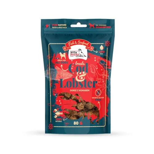 Syta Micha Fish & Seafood Przysmaki z homarem dla psa