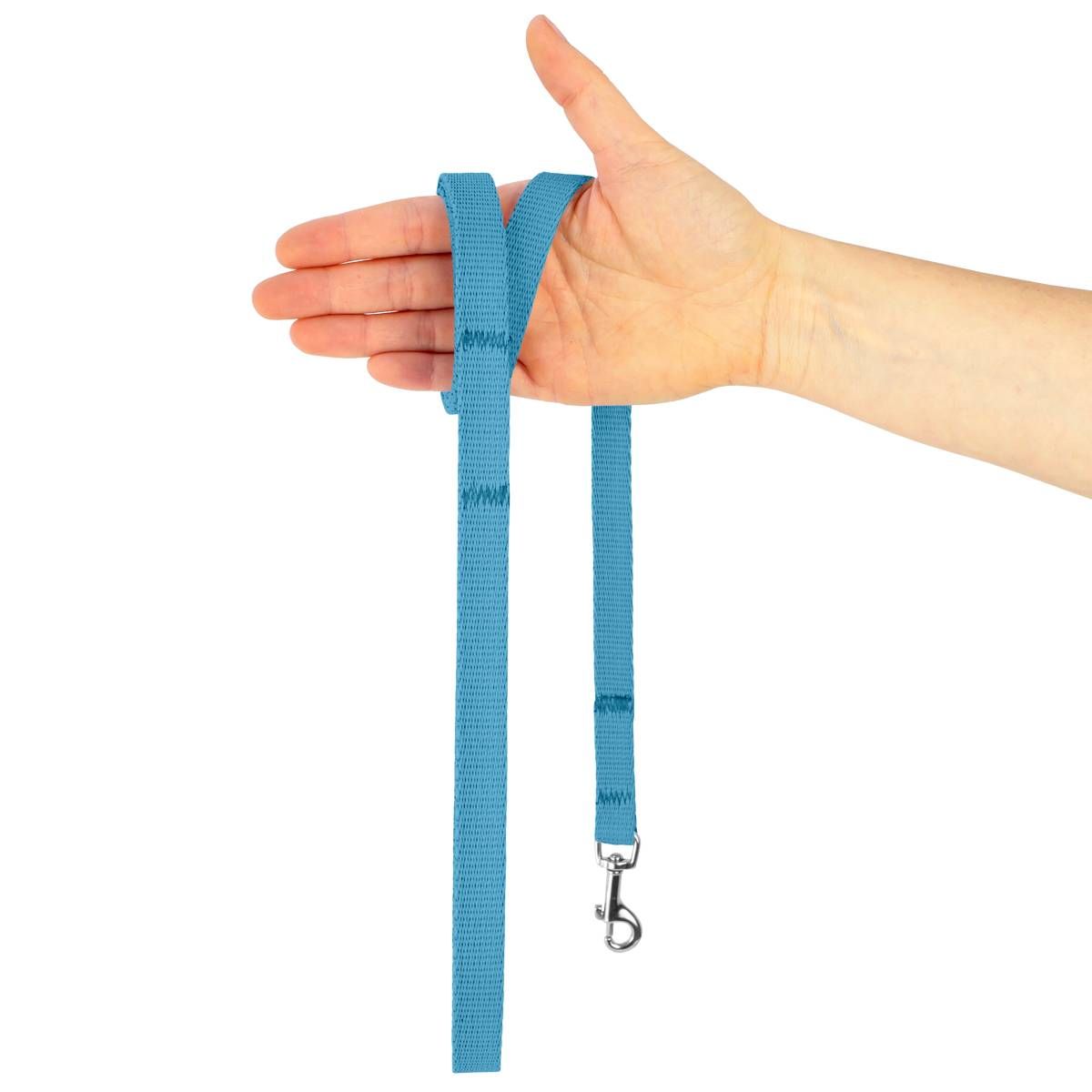 Smycz dla szczeniaka NIEBIESKA JAK NIEBO