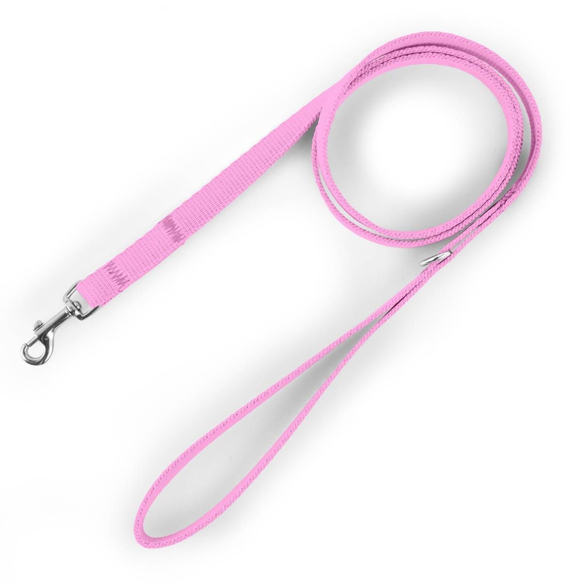 Smycz dla szczeniaka PUDROWORÓŻOWA JAK MAJTKI