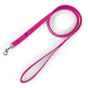 Smycz dla szczeniaka RÓŻOWA JAK SIĘ PATRZY