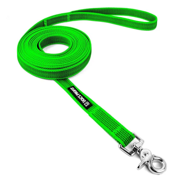 Antypoślizgowa smycz treningowa LIME 5m 20mm