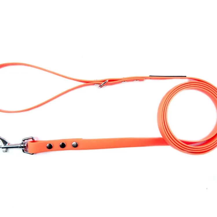 Smycz miejska ADVENTURE CRAZY ORANGE 150cm 16mm