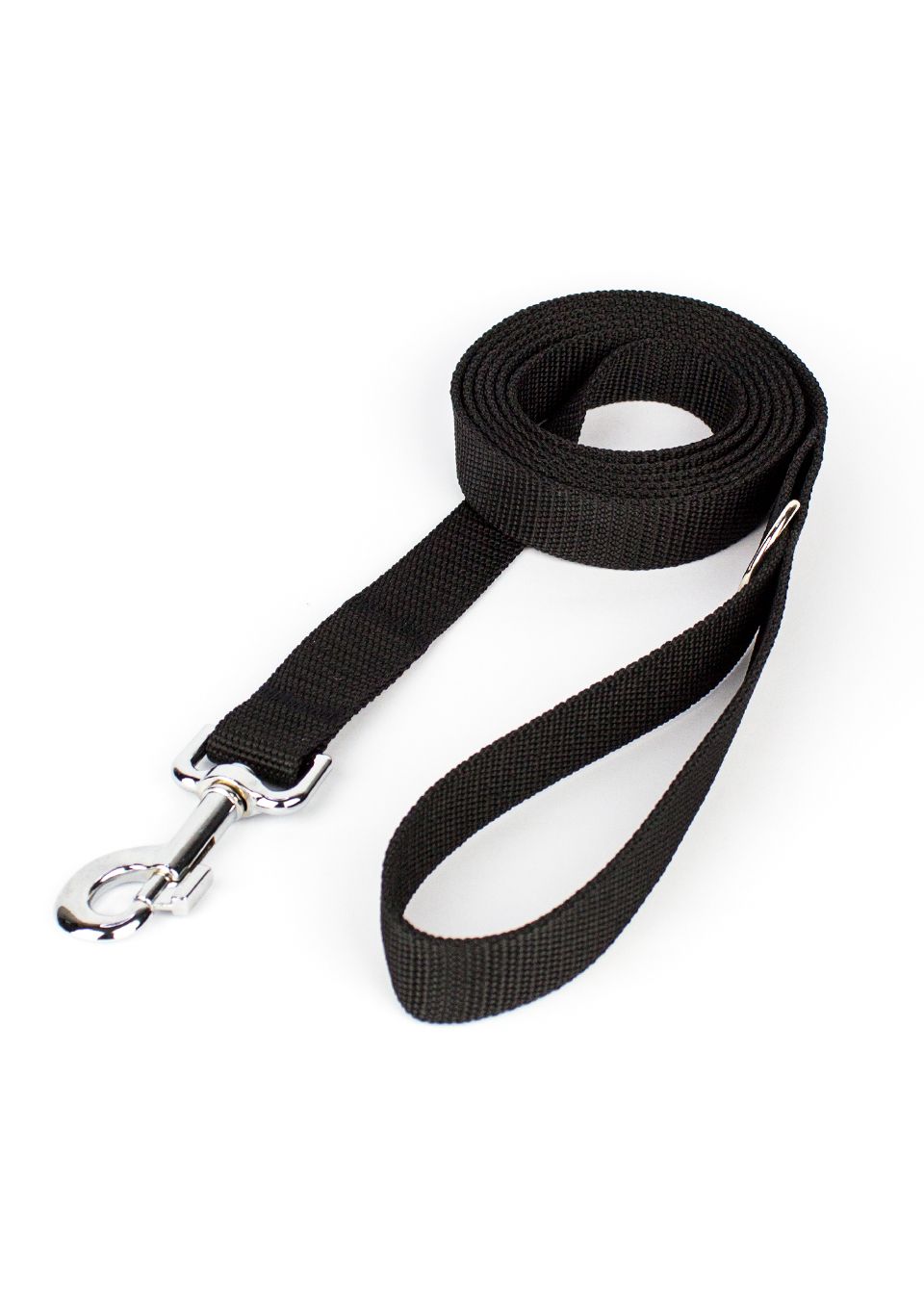 Smycz miejska CZARNA JAK SERCE EX 150cm 20mm