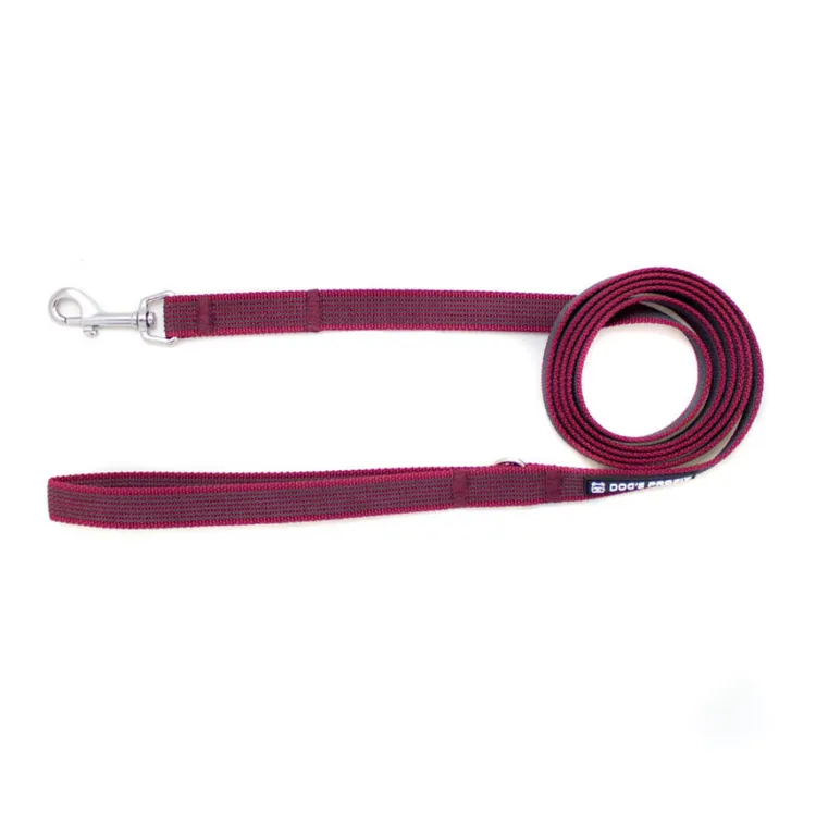 Gumowana smycz miejska CHERRY 150cm 20mm