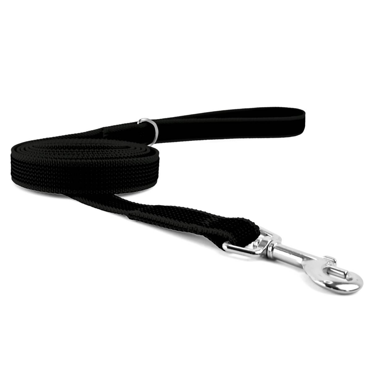 Gumowana smycz miejska NEGRO 150cm 20mm
