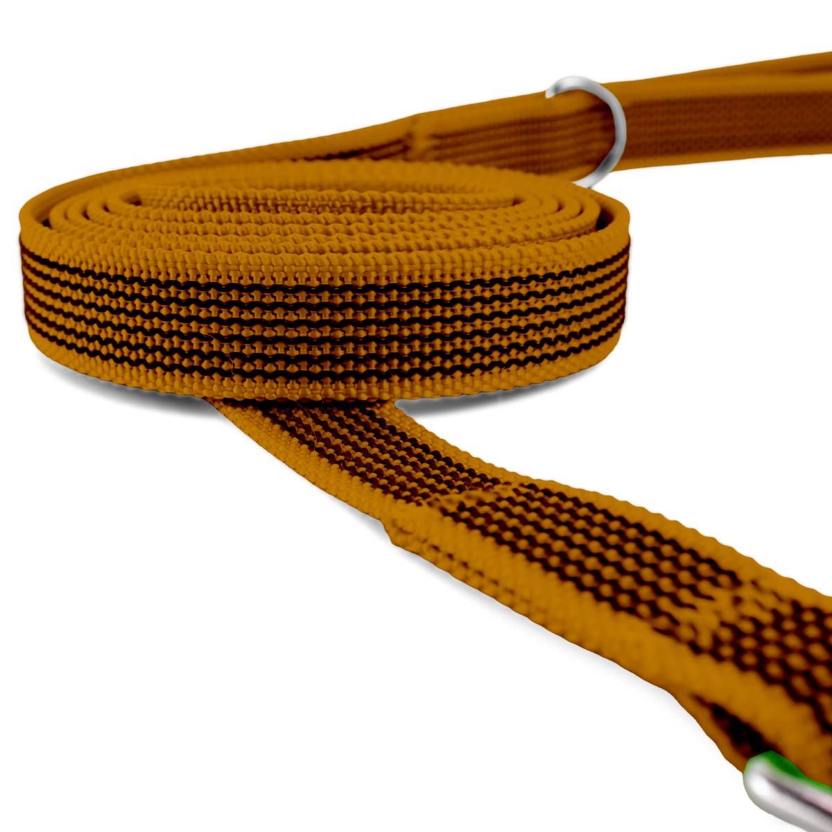 Gumowana smycz miejska PEANUT 150cm 20mm