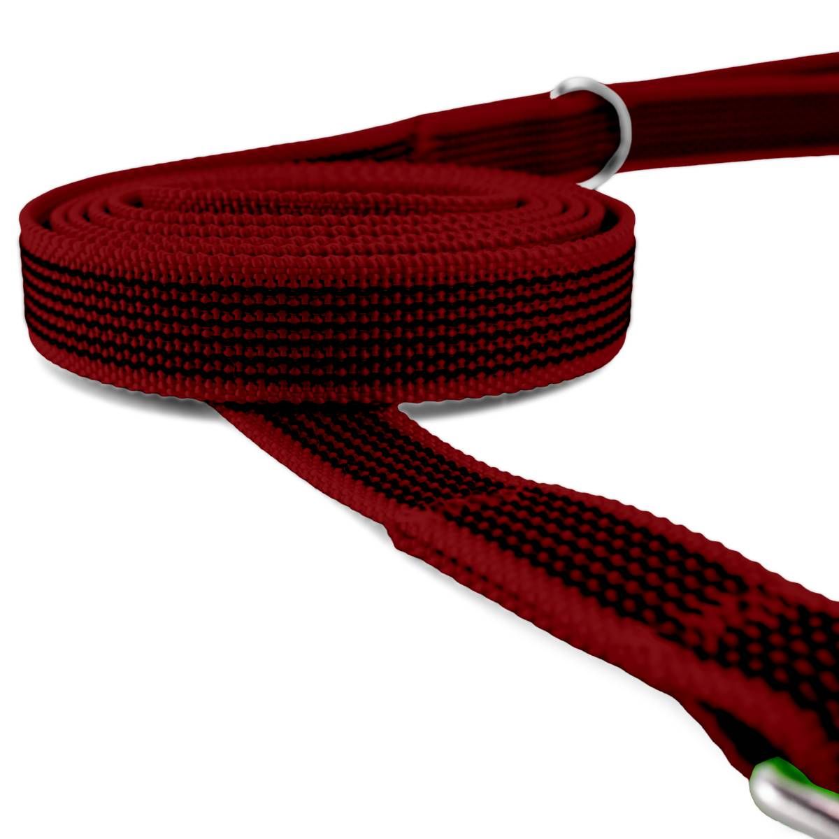 Gumowana smycz miejska CHERRY 150cm 20mm