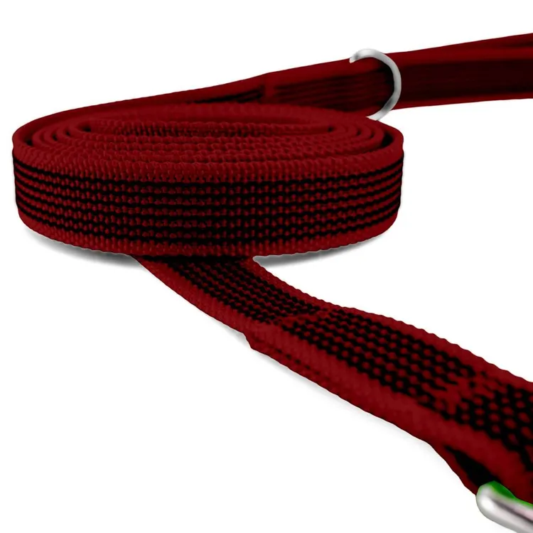 Gumowana smycz miejska CHERRY 150cm 20mm