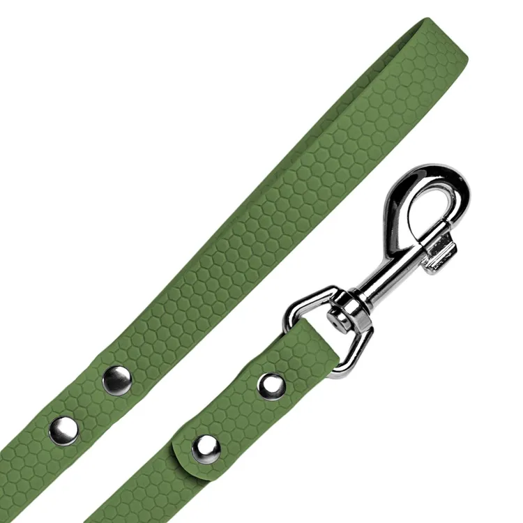 Smycz miejska ADVENTURE HEXA AVOCADO 150cm 13mm