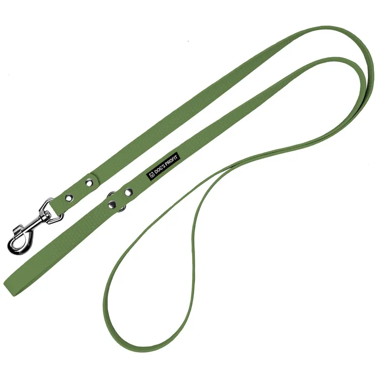 Smycz miejska ADVENTURE HEXA AVOCADO 150cm 13mm